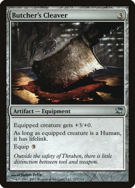 Butcher's Cleaver [Innistrad] 217