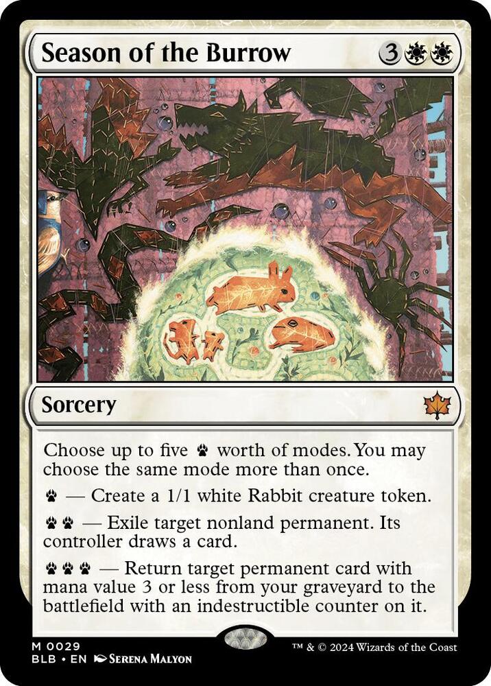 Season of the Burrow [Bloomburrow] 29