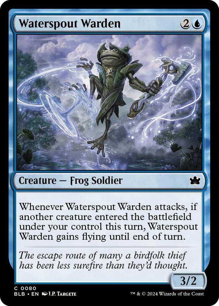 Waterspout Warden [Bloomburrow] 80