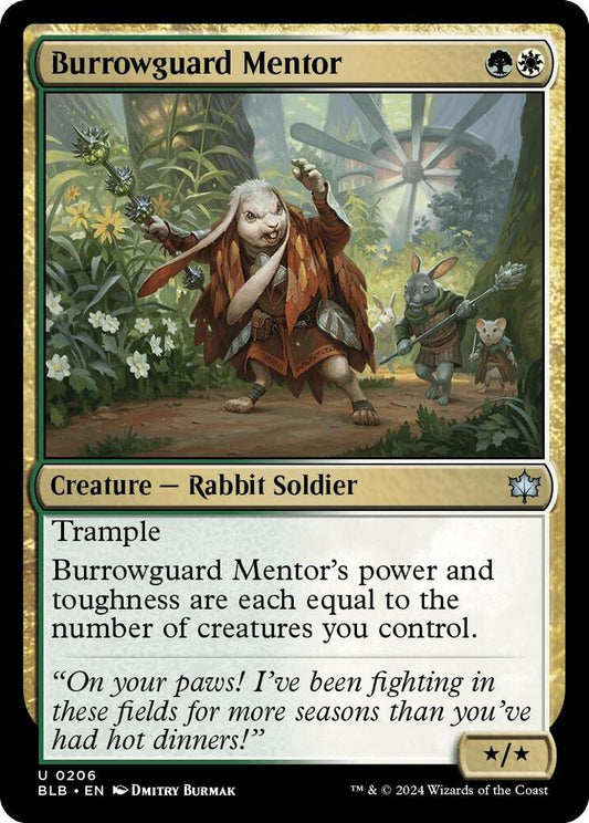 Burrowguard Mentor [Bloomburrow] 206