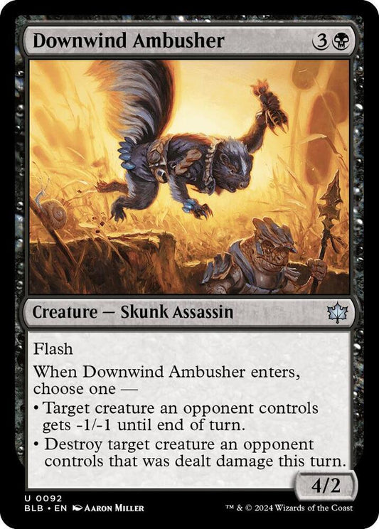 Downwind Ambusher [Bloomburrow] 92