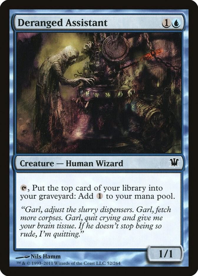 Deranged Assistant [Innistrad] 52