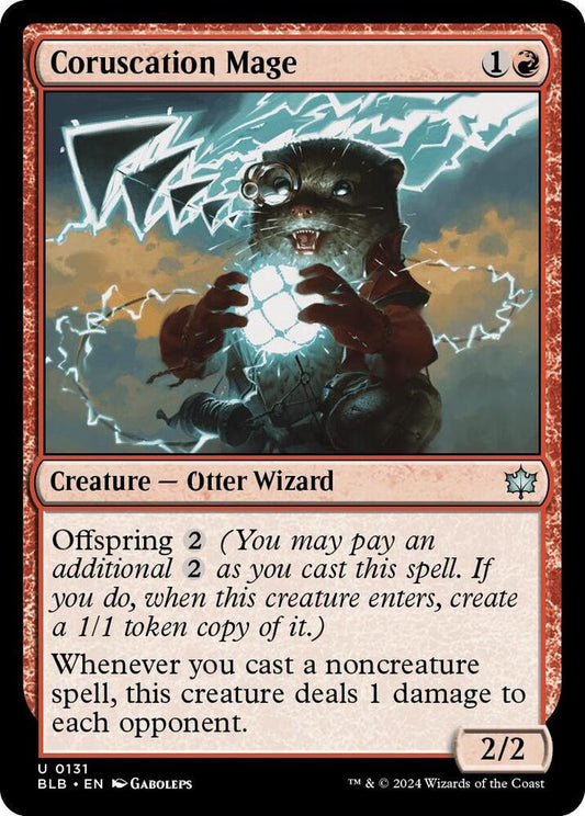 Coruscation Mage [Bloomburrow] 131