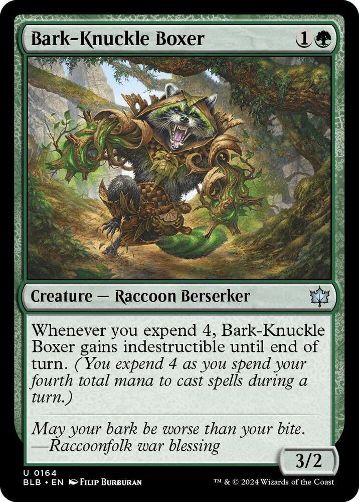 Bark-Knuckle Boxer [Bloomburrow] 164