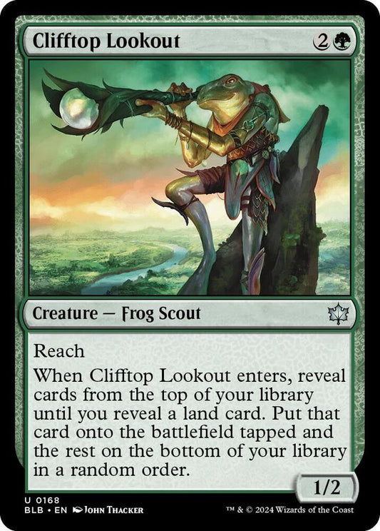 Clifftop Lookout [Bloomburrow] 168