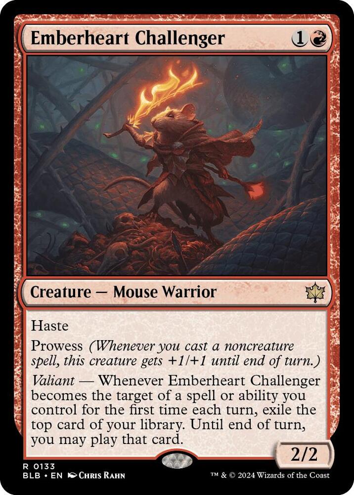 Emberheart Challenger [Bloomburrow] 133