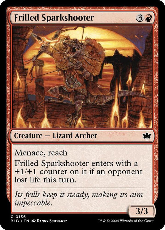 Frilled Sparkshooter [Bloomburrow] 136
