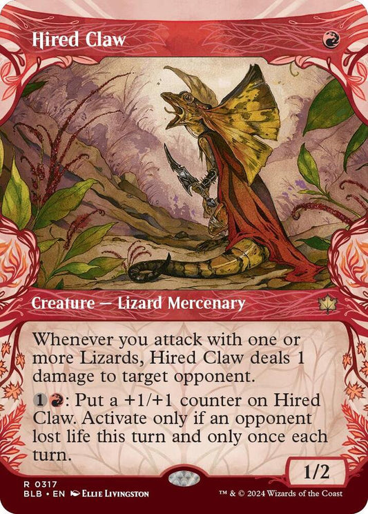 Hired Claw (Showcase) [Bloomburrow] 317