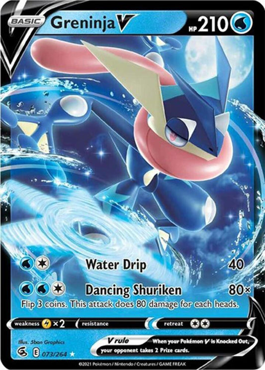 Greninja V - 073/264 (Non-Holo) [Deck Exclusives] 073/264