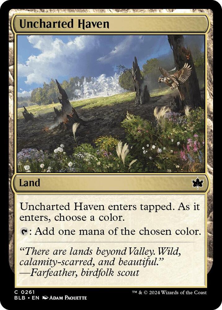Uncharted Haven [Bloomburrow] 261