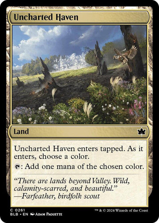 Uncharted Haven [Bloomburrow] 261
