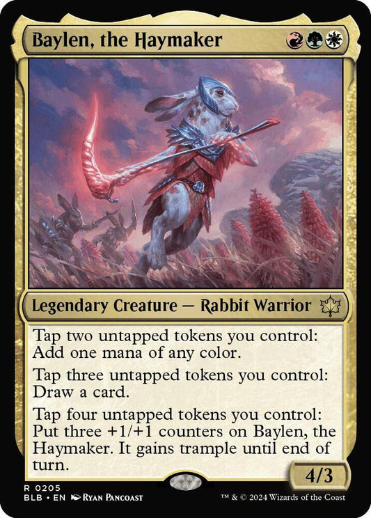 Baylen, the Haymaker [Bloomburrow] 205