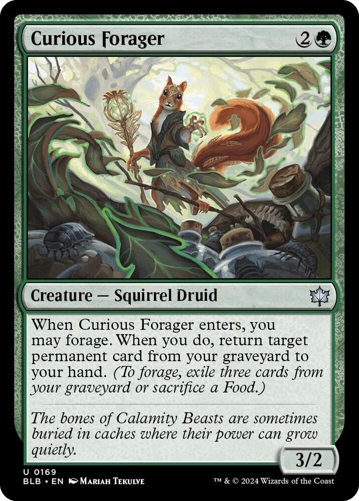 Curious Forager [Bloomburrow] 169