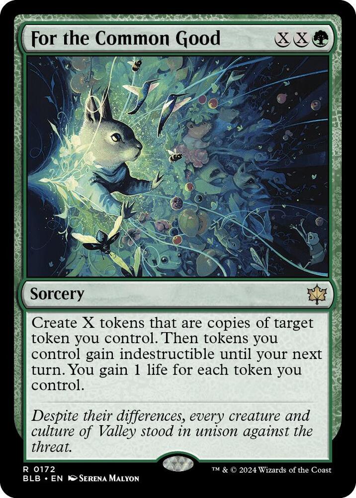 For the Common Good [Bloomburrow] 172