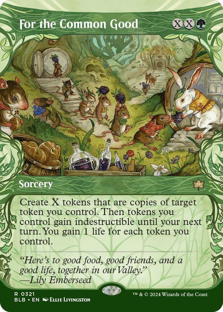 For the Common Good (Showcase) [Bloomburrow] 321