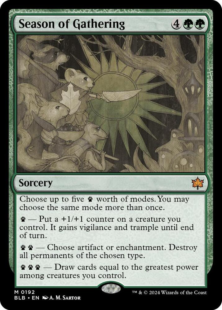 Season of Gathering [Bloomburrow] 192