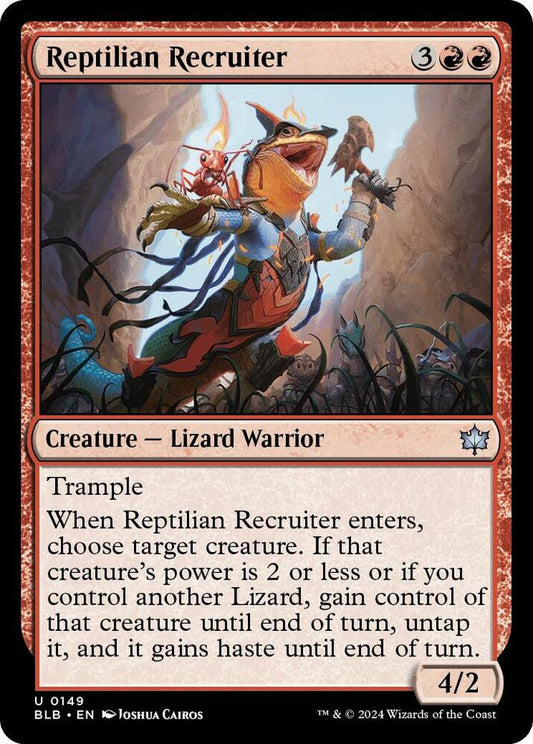 Reptilian Recruiter [Bloomburrow] 149