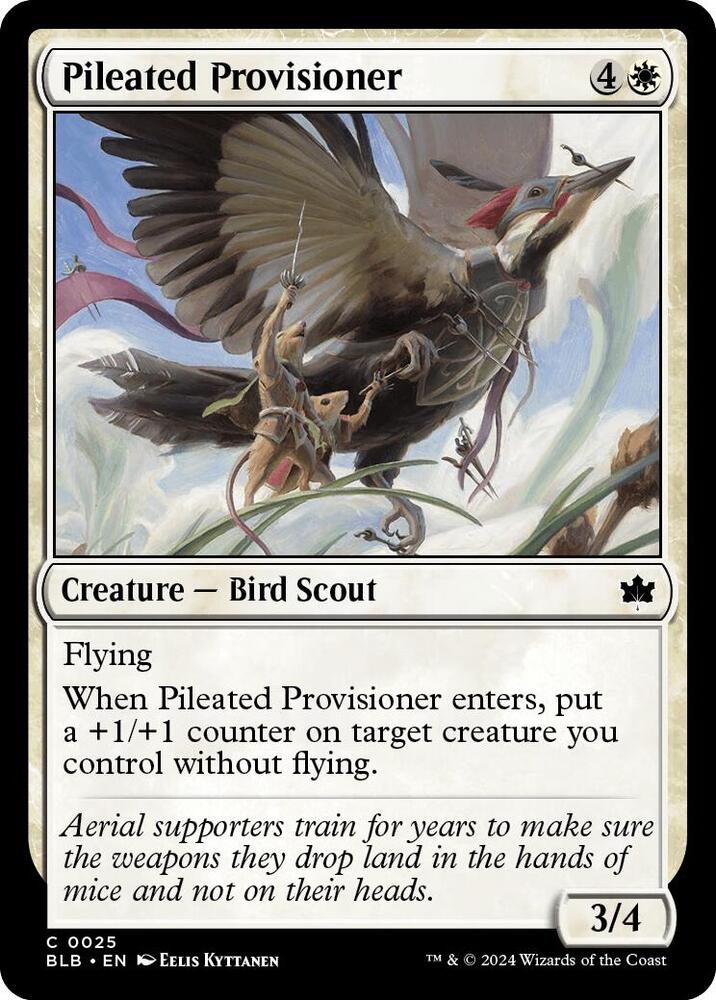 Pileated Provisioner [Bloomburrow] 25