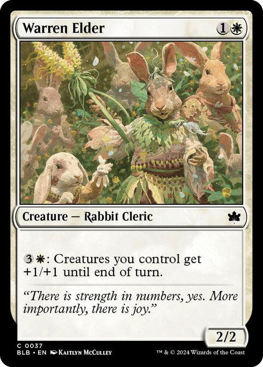Warren Elder [Bloomburrow] 37