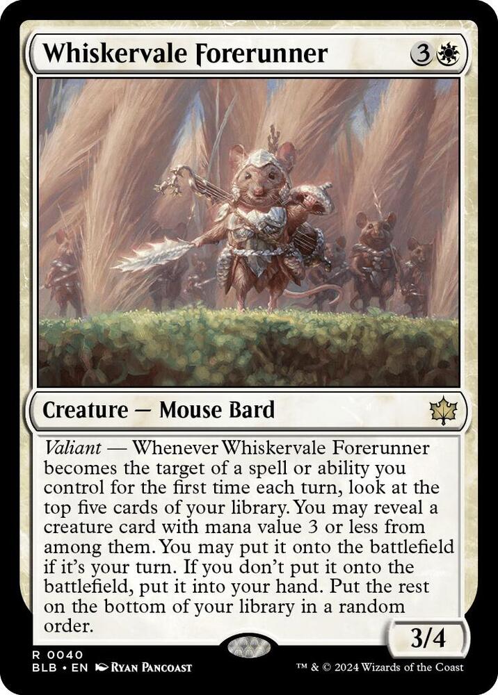 Whiskervale Forerunner [Bloomburrow] 40