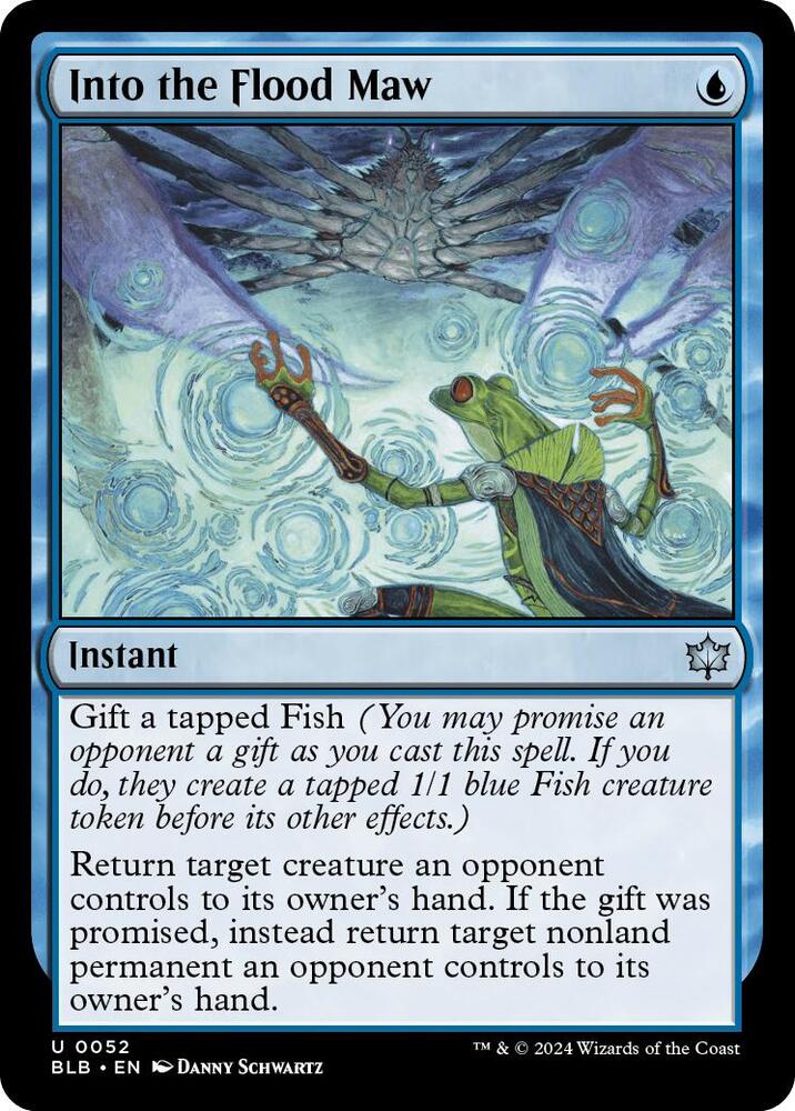 Into the Flood Maw [Bloomburrow] 52