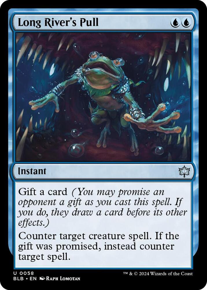 Long River's Pull [Bloomburrow] 58