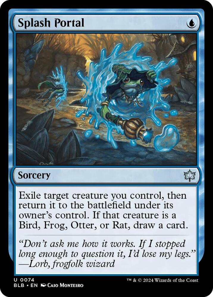 Splash Portal [Bloomburrow] 74