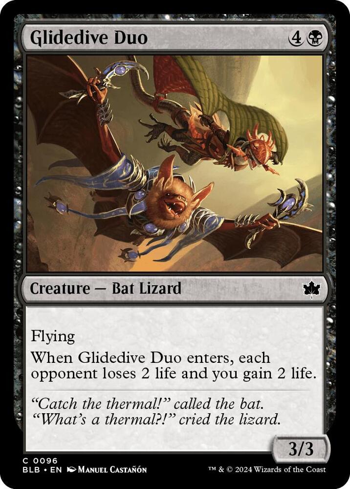 Glidedive Duo [Bloomburrow] 96