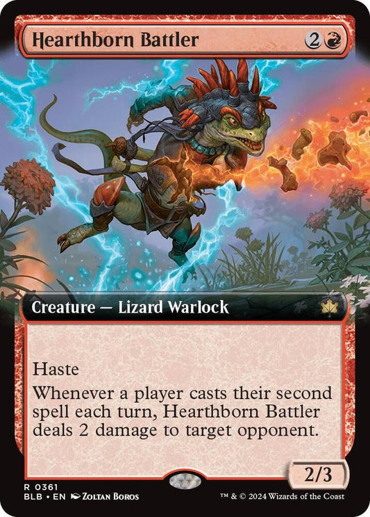 Hearthborn Battler (Extended Art) [Bloomburrow] 361