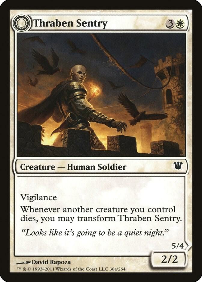 Thraben Sentry [Innistrad] 38