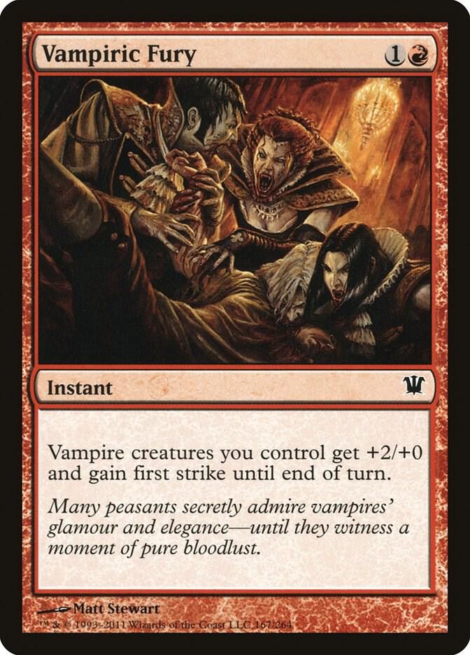 Vampiric Fury [Innistrad] 167