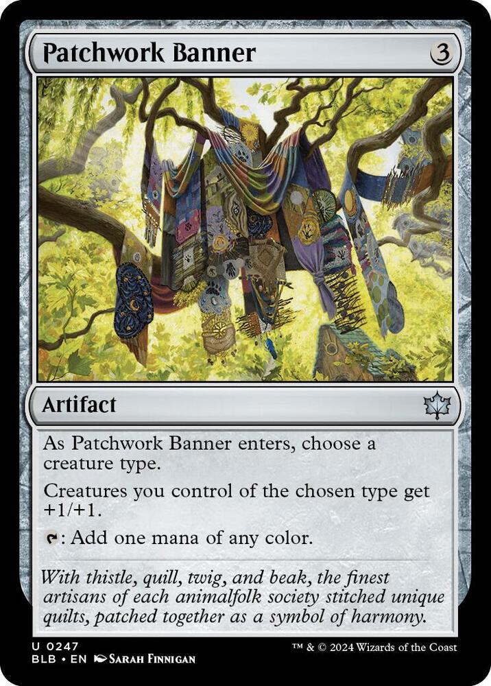 Patchwork Banner [Bloomburrow] 247
