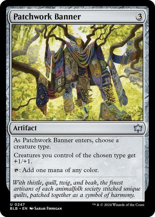 Patchwork Banner [Bloomburrow] 247