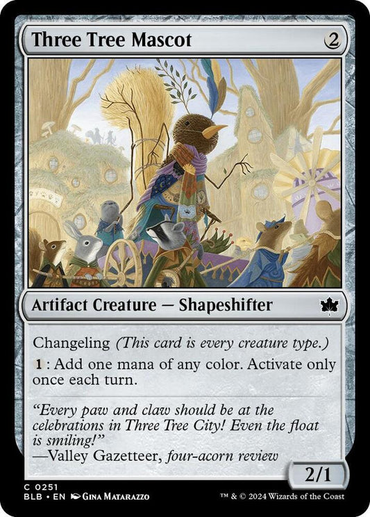 Three Tree Mascot [Bloomburrow] 251