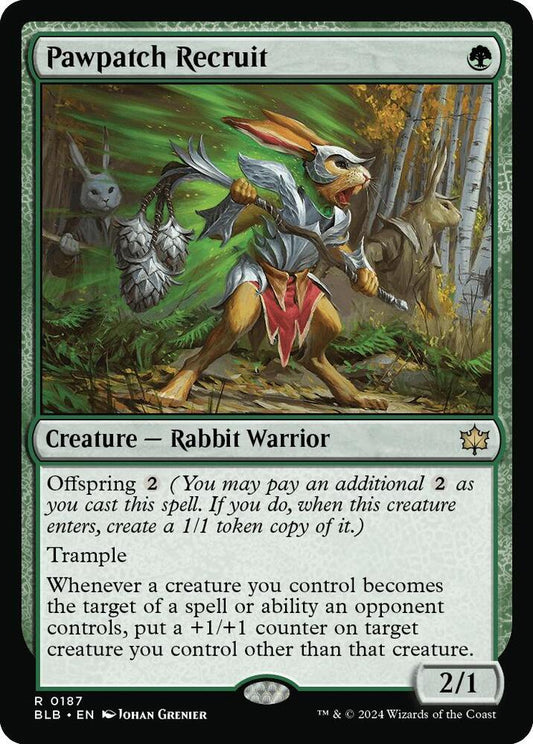 Pawpatch Recruit [Bloomburrow] 187