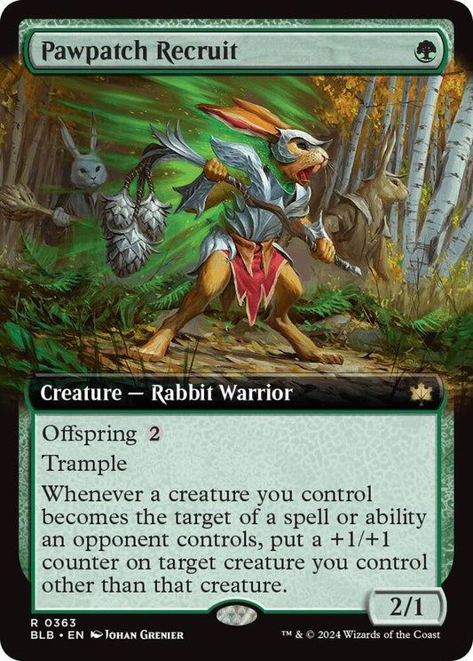 Pawpatch Recruit (Extended Art) [Bloomburrow] 363