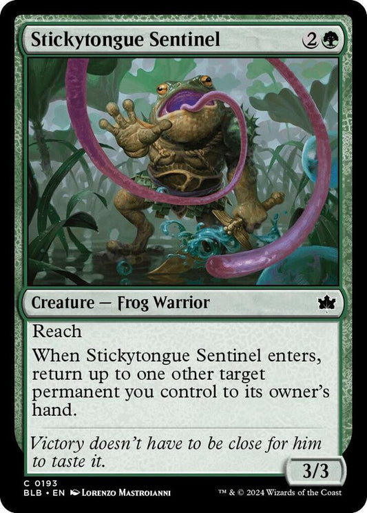 Stickytongue Sentinel [Bloomburrow] 193