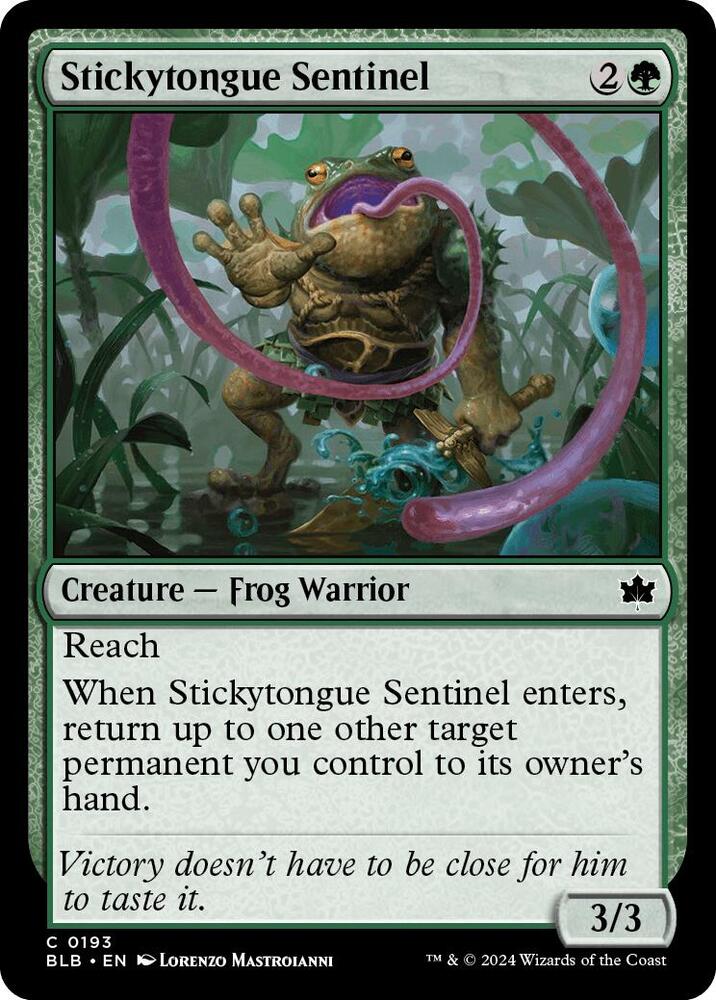 Stickytongue Sentinel [Bloomburrow] 193