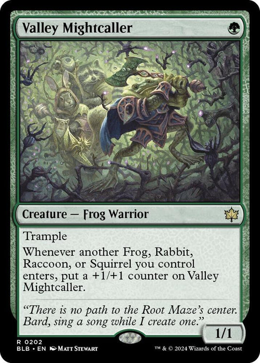 Valley Mightcaller [Bloomburrow] 202