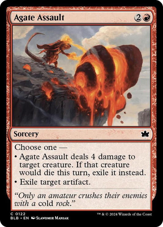 Agate Assault [Bloomburrow] 122