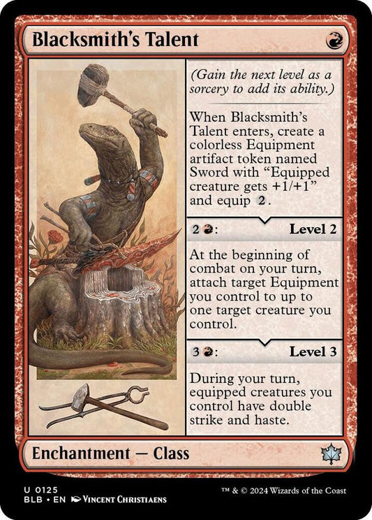 Blacksmith's Talent [Bloomburrow] 125