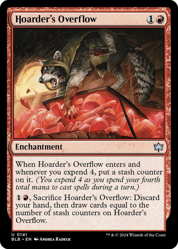 Hoarder's Overflow [Bloomburrow] 141