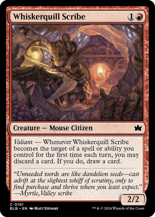 Whiskerquill Scribe [Bloomburrow] 161