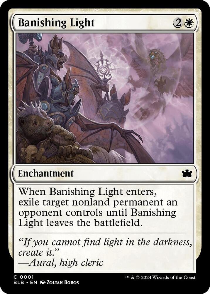 Banishing Light [Bloomburrow] 1