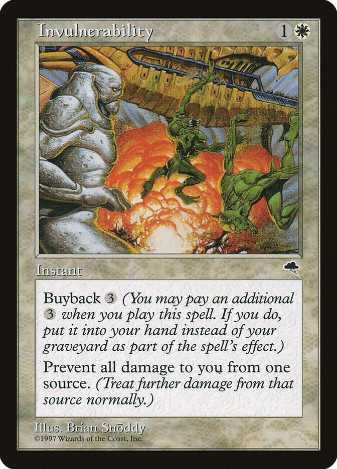 Invulnerability [Tempest] 25