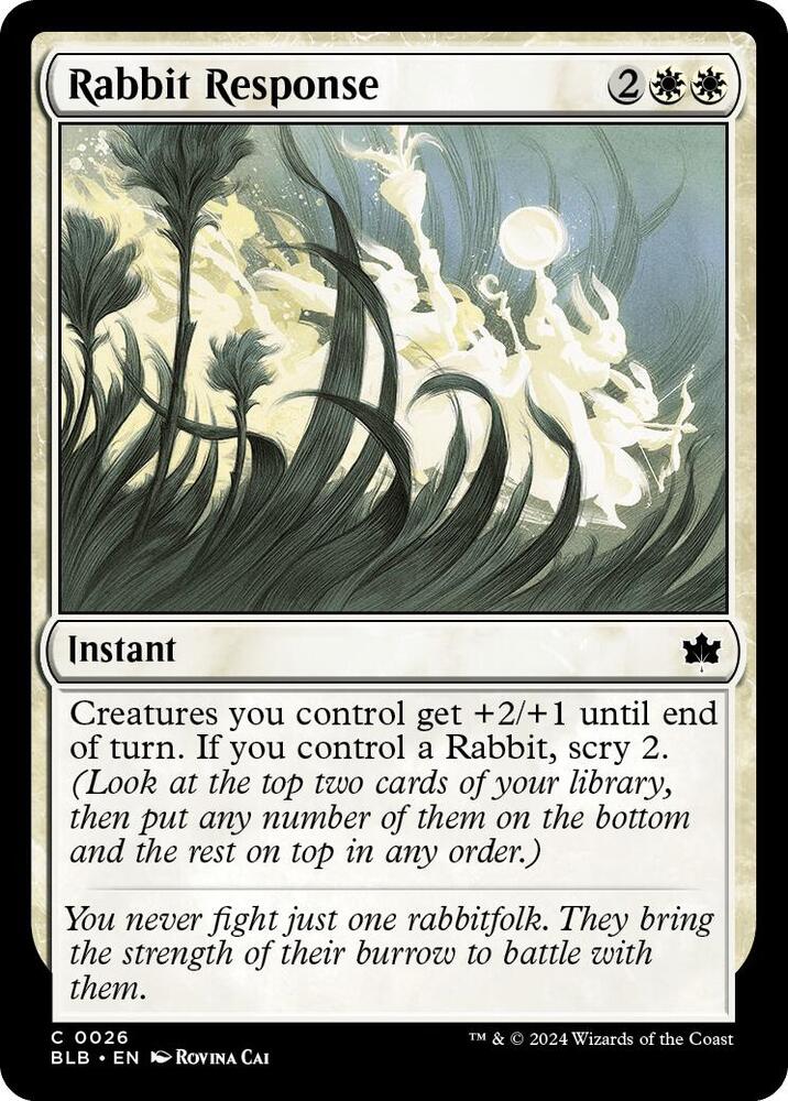 Rabbit Response [Bloomburrow] 26