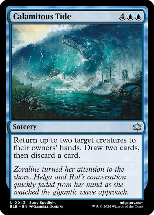 Calamitous Tide [Bloomburrow] 43