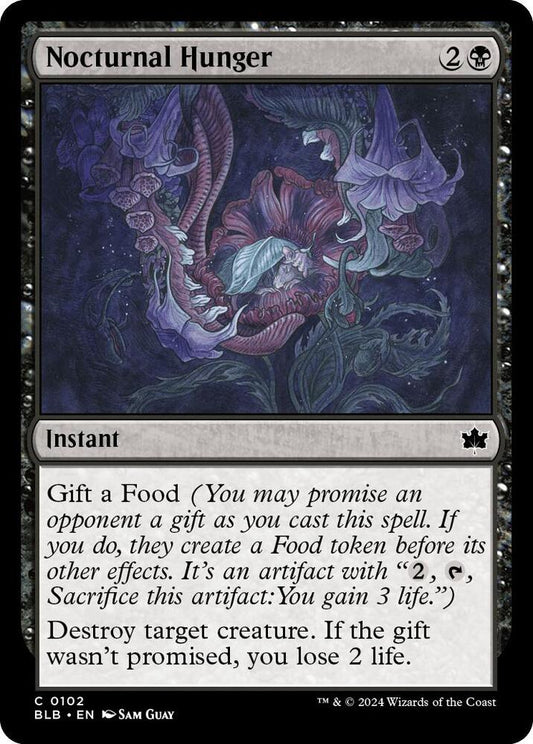 Nocturnal Hunger [Bloomburrow] 102