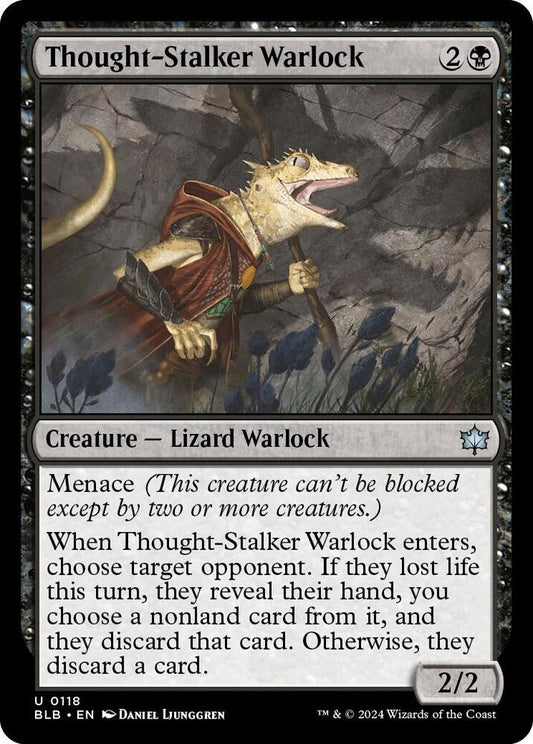 Thought-Stalker Warlock [Bloomburrow] 118