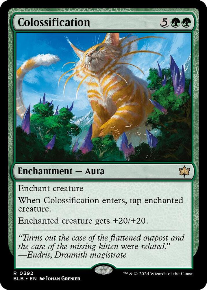Colossification [Bloomburrow] 392